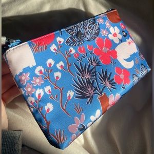 Kate Spade Medium Double Zip Wristlet Jae Garden Cat